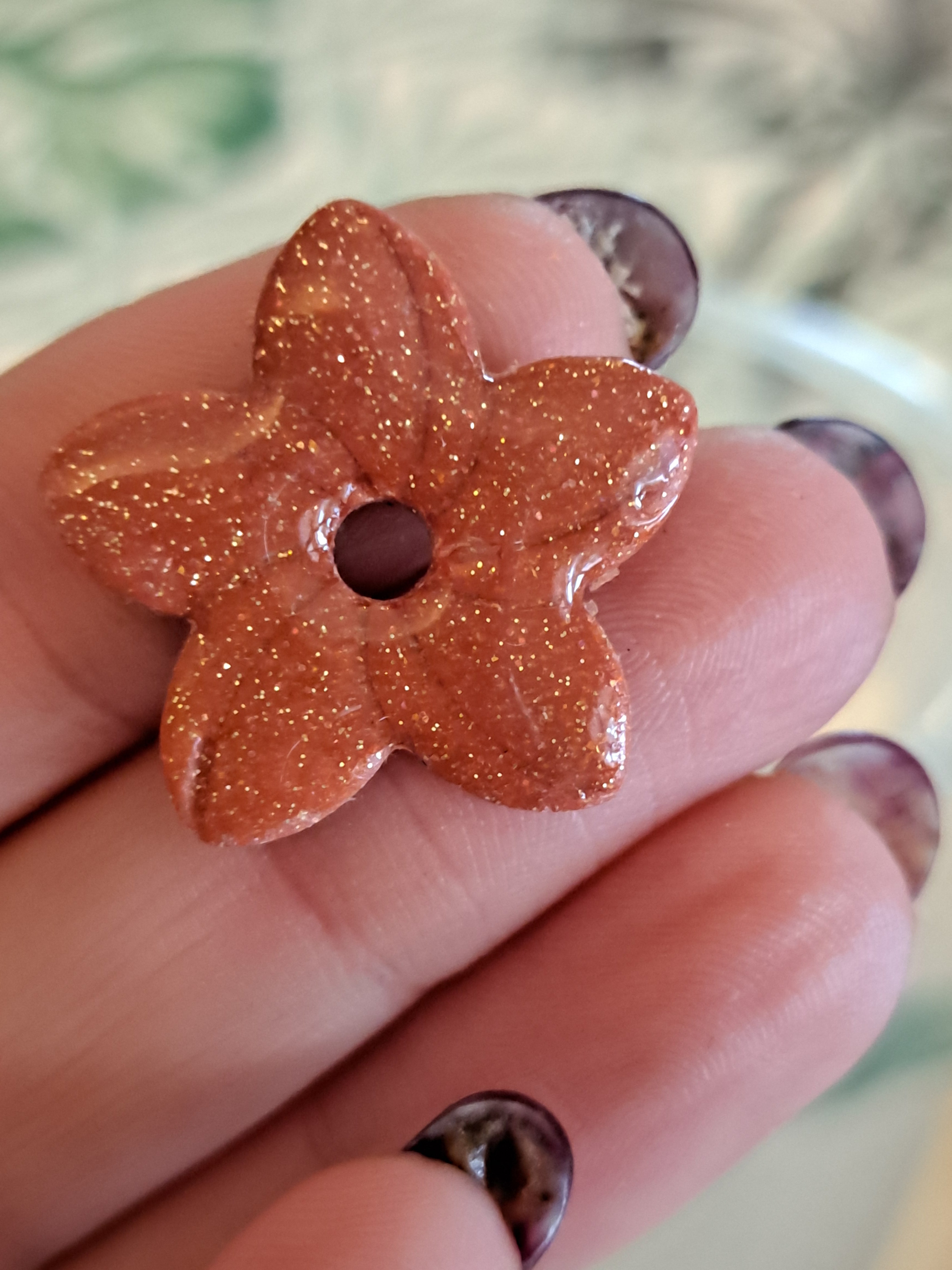 TIARÉ marron paillettes